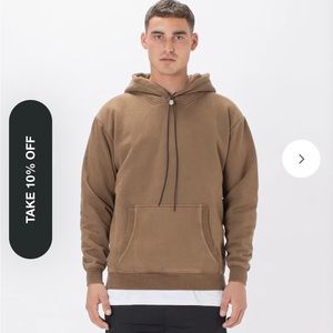 Brown Tan Zanerobe Mens sweatshirt - brand new with tags!